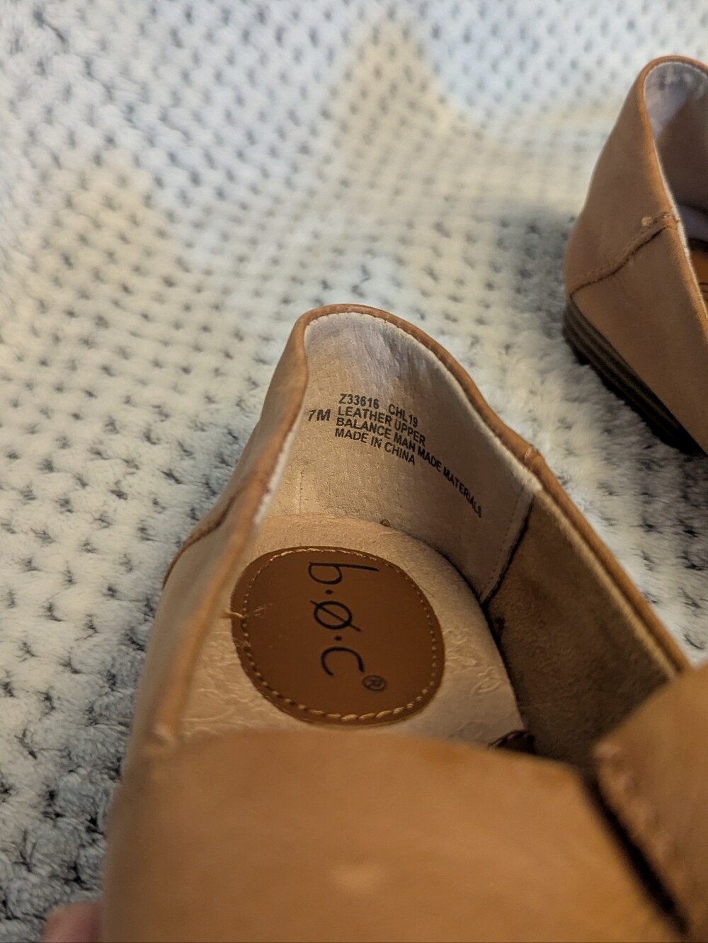Tan Leather B.O.C. Loafers - Picture 3 of 6